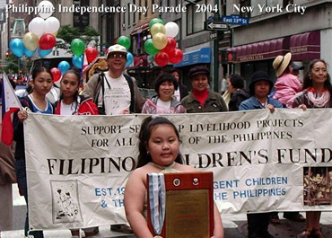 Philippine Independence Parade, New York City, June 2004