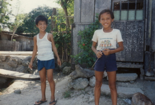 Boys at Sasa Pier, Davao